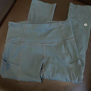 Lululemon Fast & Free Crop II *Nulux 19"